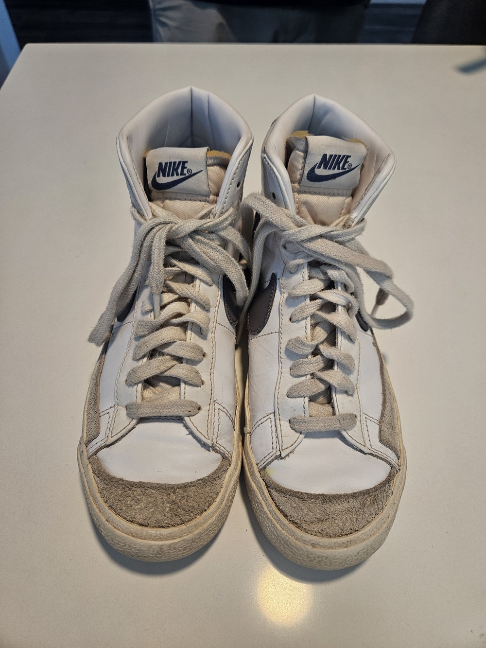 Nike Kids Blazers White High-Top Sneakers